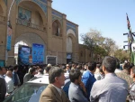 مراسم تشییع جانباختگان منا