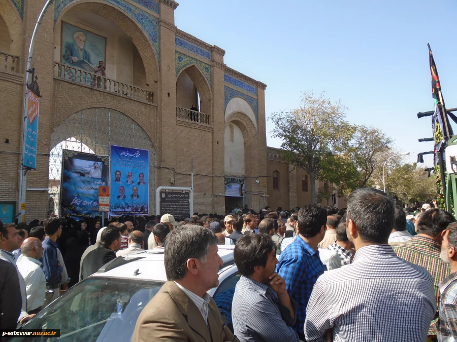 مراسم تشییع جانباختگان منا