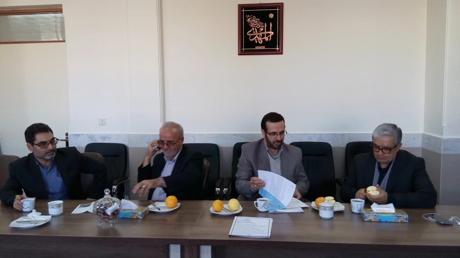 نشست نماینده محترم مجلس باریاست دانشکده