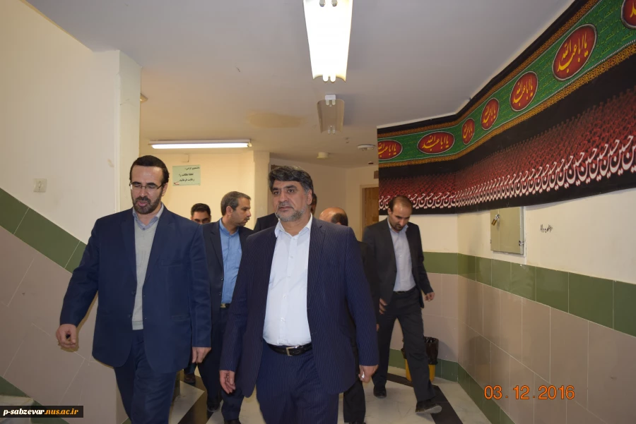 بازدید نماینده مردم سبزواردرمجلس شورای اسلامی ازدانشکده فنی وحرفه ای امام خمینی(ره )