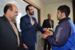 حضور ریاست ومعاونین دانشکده درکلاسهای درسی بمناسبت 16 آذر روزدانشجو