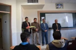 حضور ریاست ومعاونین دانشکده درکلاسهای درسی بمناسبت 16 آذر روزدانشجو