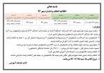 اطلاعیه زمان بندی انتخاب واحد ترم مهر 96