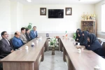 بازدید جناب آقای دکتر مهدی معاونت محترم دانشجویی و فرهنگی دانشگاه فنی از آموزشکده های سبزوار
