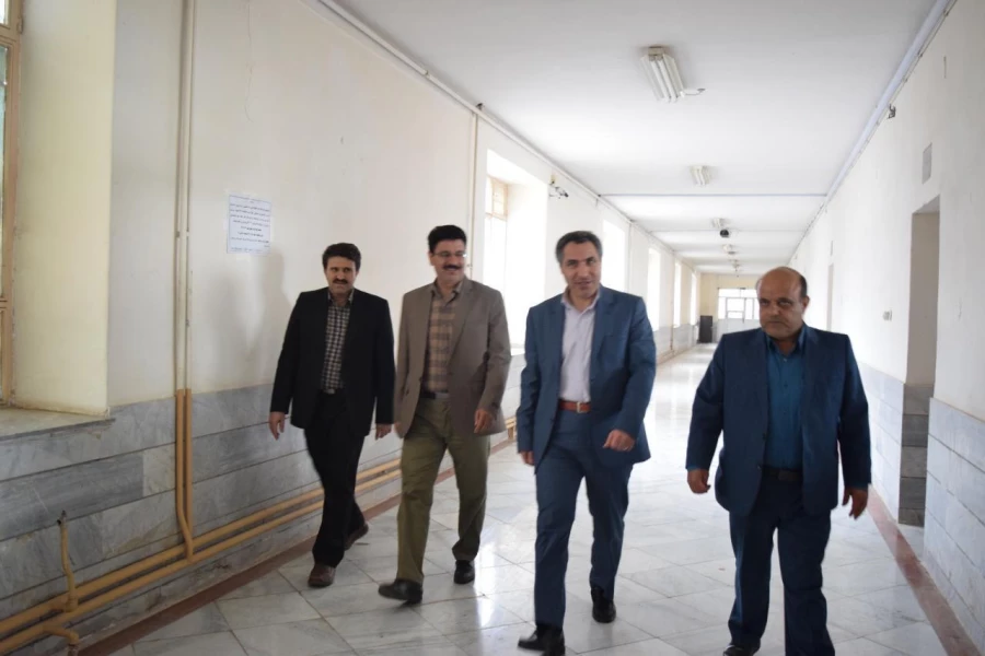 بازدید جناب آقای دکتر مهدی معاونت محترم دانشجویی و فرهنگی دانشگاه فنی از آموزشکده های سبزوار