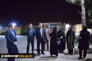 بازدید معاونت محترم اداری ،مالی و مدیریت منابع انسانی دانشگاه فنی و حرفه ای از آموزشکده های فنی سبزوار