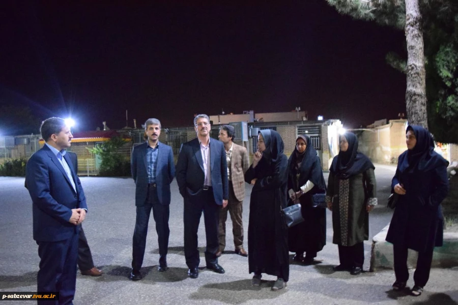 بازدید معاونت محترم اداری ،مالی و مدیریت منابع انسانی دانشگاه فنی و حرفه ای از آموزشکده های فنی سبزوار
