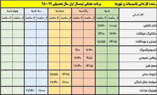 تاسیسات و تهویه