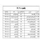 برنامه امتحانات  4