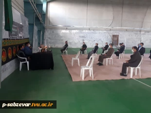 برگزاری مراسم زیارت عاشورا در دانشکده های فنی سبزوار همزمان با فرا رسیدن ایام سوگواری اربعین حسینی  2