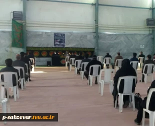 گزارش تصویری برگزاری مراسم سوگواری دهه آخر ماه صفر در در دانشکده های فنی سبزوار  8
