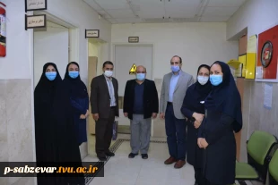 تجلیل از مقام پرستاران و مدافعان عرصه سلامت به مناسبت گرامیداشت روز پرستار در دانشکده های فنی و حرفه ای سبزوار 2