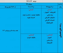 اطلاعیه مهم انتخاب واحد  4