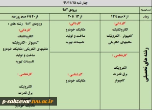 اطلاعیه مهم انتخاب واحد  6