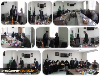 برگزاری نشست صمیمی با کارکنان خدماتی دانشکده های فنی و حرف ای سبزوار و قدردانی از خدمات