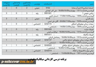 کاردانی میکانیک خودرو