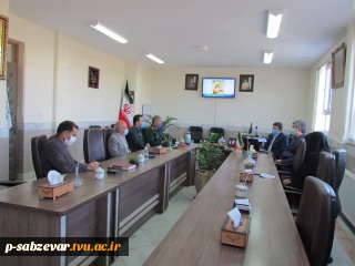 بازدید فرمانده بسیج ادارات شهرستان سبزوار از دانشکده های فنی و حرفه ای سبزوار
