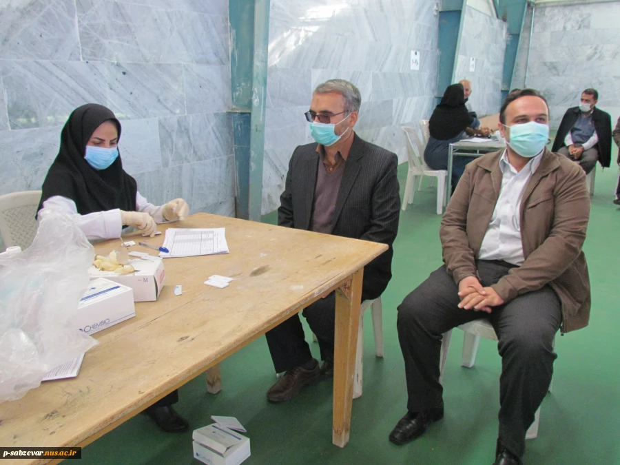 اجرای طرح غربالگری سلامت در دانشکده های فنی و حرفه ای سبزوار 2