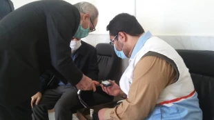 اجرای طرح غربالگری سلامت در دانشکده های فنی و حرفه ای سبزوار 4
