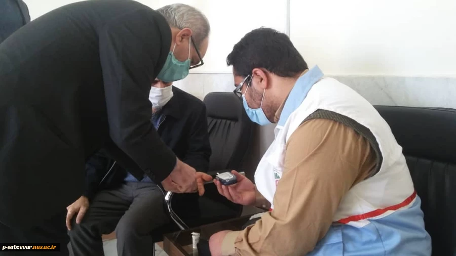 اجرای طرح غربالگری سلامت در دانشکده های فنی و حرفه ای سبزوار 4