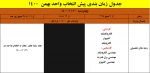 اطلاعیه شماره یک انتخاب واحد  6
