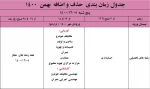 ملزومات و جدول بازه زمانی حذف و اضافه در نیمسال دوم (بهمن ماه ) 1400 10