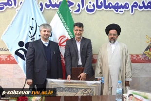 آئین تکریم و معارفه معاونین دانشکده فنی شهید منتظری مشهد و دانشگاه فنی و حرفه ای استان خراسان رضوی برگزار شد
 3