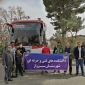 بدرقه کاروان راهیان نور دانشجویان دانشکده های فنی و حرفه ای سبزوار
