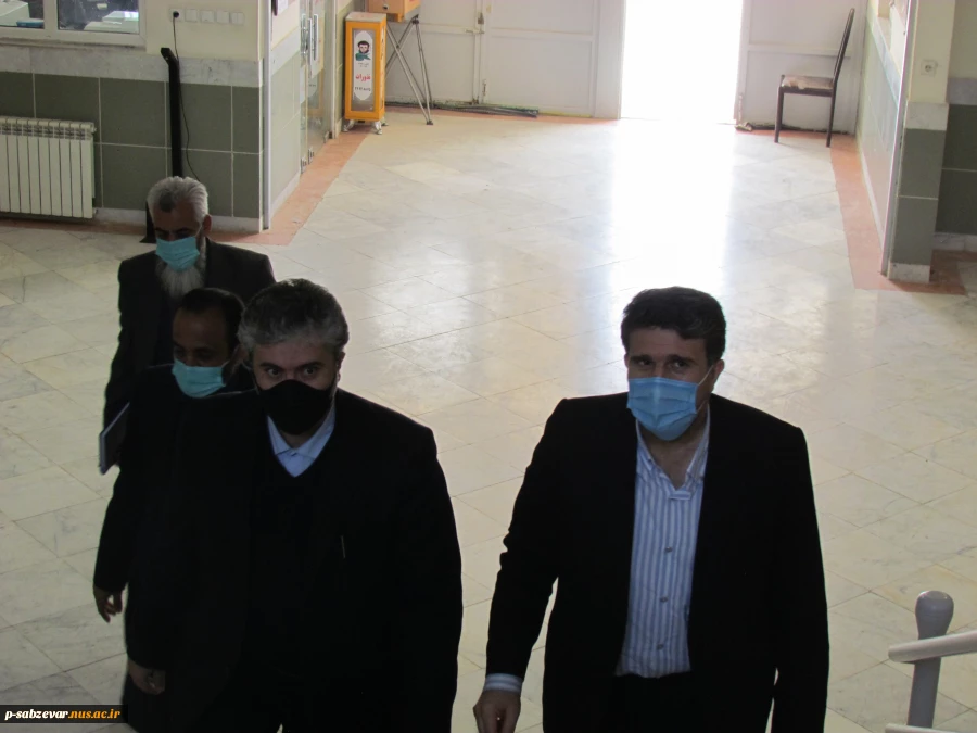 بازدید ریاست محترم دانشگاه فنی و حرفه ای استان خراسان رضوی از دانشکده های فنی و حرفه ای سبزوار دانشکده های فنی و حرفه ای سبزوار
 6
