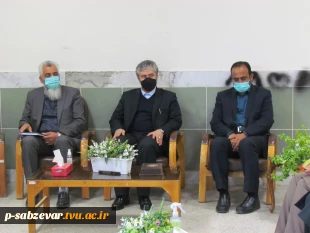 بازدید ریاست محترم دانشگاه فنی و حرفه ای استان خراسان رضوی از دانشکده های فنی و حرفه ای سبزوار دانشکده های فنی و حرفه ای سبزوار
 7