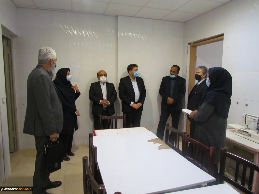 بازدید ریاست محترم دانشگاه فنی و حرفه ای استان خراسان رضوی از دانشکده های فنی و حرفه ای سبزوار دانشکده های فنی و حرفه ای سبزوار
 11