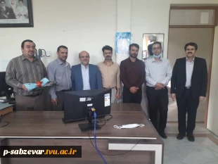 برگزاری مراسم تقدیر از کارکنان حوزه روابط عمومی در دانشکده های فنی و حرفه ای سبزوار 3