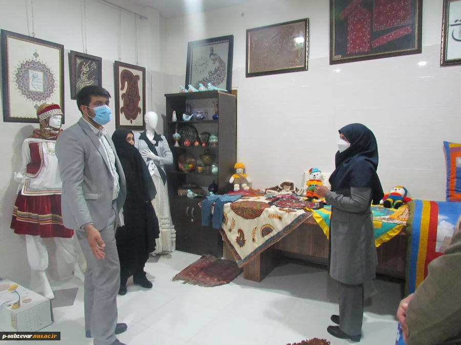بازدید معاونت محترم پژوهشی دانشگاه فنی و حرفه ای استان خراسان رضوی و هیات همراه  از دانشکده های فنی و حرفه ای سبزوار  8