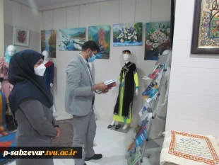 بازدید معاونت محترم پژوهشی دانشگاه فنی و حرفه ای استان خراسان رضوی و هیات همراه از دانشکده های فنی و حرفه ای سبزوار 8