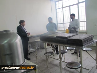 بازدید معاونت محترم پژوهشی دانشگاه فنی و حرفه ای استان خراسان رضوی و هیات همراه از دانشکده های فنی و حرفه ای سبزوار 12