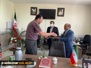 آئین تجلیل از اساتید سرآمد دانشکده های فنی و حرفه ای سبزوار 7