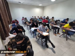 برگزاری امتحانات حضوری  پایان ترم بعد از دو سال وقفه در قاب تصویر 4