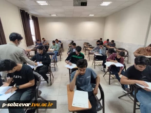 برگزاری امتحانات حضوری  پایان ترم بعد از دو سال وقفه در قاب تصویر 5