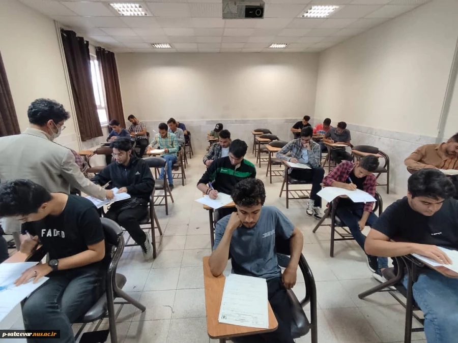 برگزاری امتحانات حضوری  پایان ترم بعد از دو سال وقفه در قاب تصویر 5