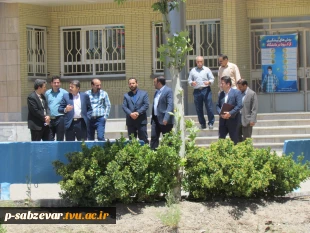 بازدید مدیر کل محترم اداره خدمات آموزشی و نماینده محترم هیات نظارت و ارزیابی دانشگاه فنی و حرفه ای از روند برگزاری امتحانات 4