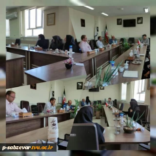 برگزاری جلسه شورای فرهنگی در استانه فرارسیدن هفته دفاع مقدس و سال تحصیلی جدید به روایت تصویر