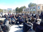 مراسم معنوی بدرقه و اعزام دانشجویان به اردوی راهیان نور برگزار شد
 3