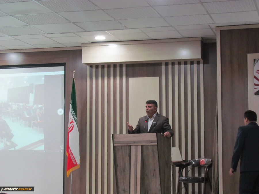حضور معاونت محترم فرهنگی و دانشجویی دانشگاه فنی و حرفه ای جناب آقای دکتر جلیلی در دانشکده های فنی و حرفه ای سبزوار
 9