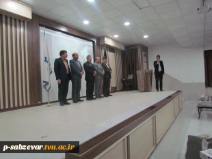 حضور معاونت محترم فرهنگی و دانشجویی دانشگاه فنی و حرفه ای جناب آقای دکتر جلیلی در دانشکده های فنی و حرفه ای سبزوار 4