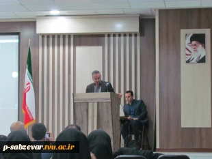 حضور معاونت محترم فرهنگی و دانشجویی دانشگاه فنی و حرفه ای جناب آقای دکتر جلیلی در دانشکده های فنی و حرفه ای سبزوار 14