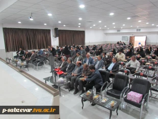 حضور معاونت محترم فرهنگی و دانشجویی دانشگاه فنی و حرفه ای جناب آقای دکتر جلیلی در دانشکده های فنی و حرفه ای سبزوار 15