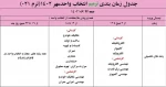 اطلاعیه مهم در خصوص ترمیم انتخاب واحد  8