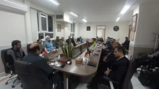 جلسه شورای عمومی اساتید گروه عمومی و گروه حسابداری