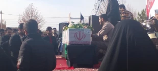 گزارش تصویری از مراسم وداع با شهید گمنام در آستانه سالروز شهادت حضرت فاطمه زهرا (س) 2