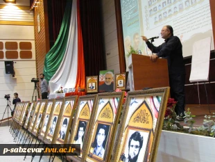 برگزاری یادواره شهدای دانشجو در دانشکده منتظری مشهد 6